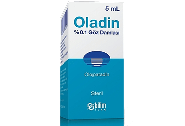 OLADIN % 0,1 GOZ DAMLASI, COZELTI (5 ML)